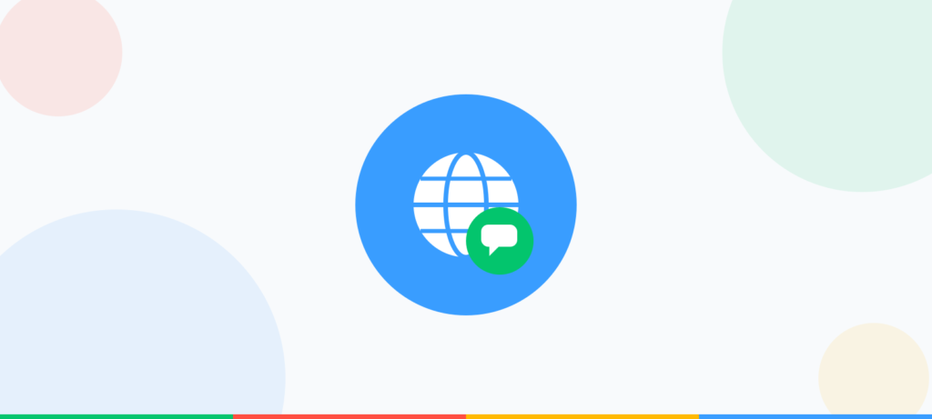 Wereldbol-icoonm symbool voor meertalige veiligheidsinstructies op de werkvloer