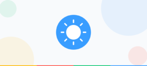 Zon-icoon, symbool voor veilig werken tijdens hitte